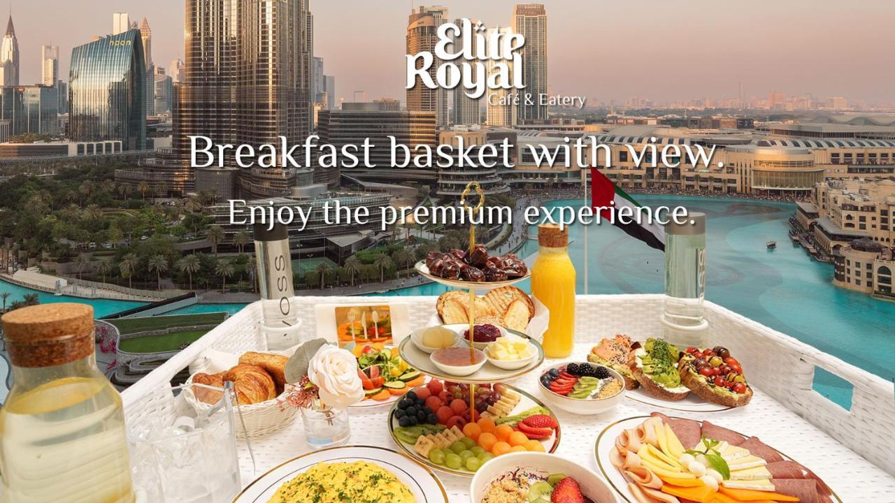 דובאי Elite Royal Apartment - Full Burj Khalifa & Fountain View - Palace מראה חיצוני תמונה